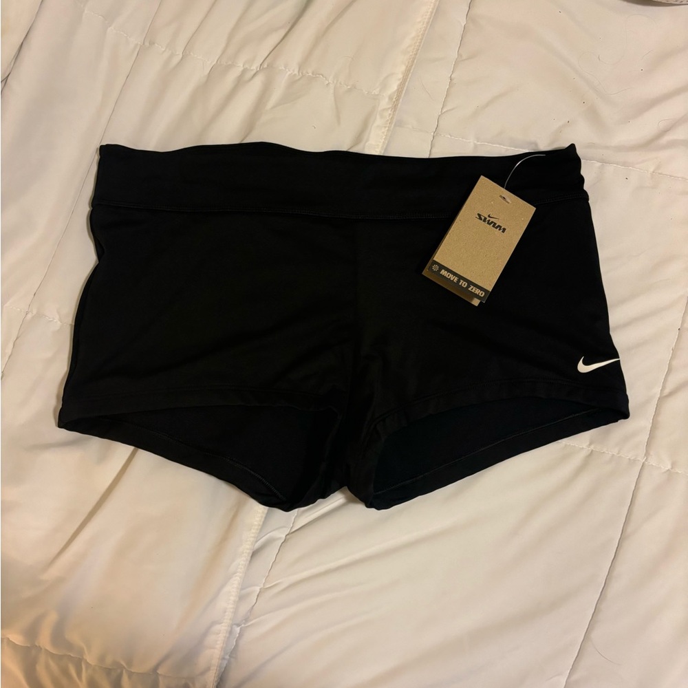 NWT black Nike swim shorts